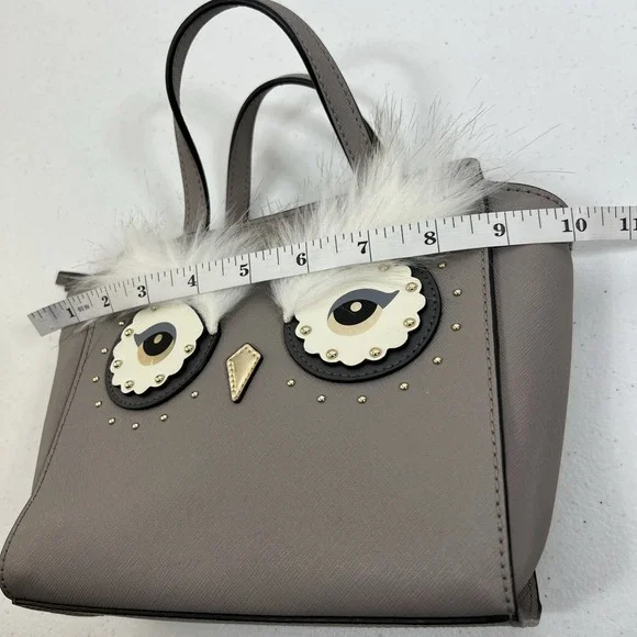NWOT Kate Spade New York Star Bright Owl Mini Hadlee Sachel Handle or Crossbody - Picture 13 of 15